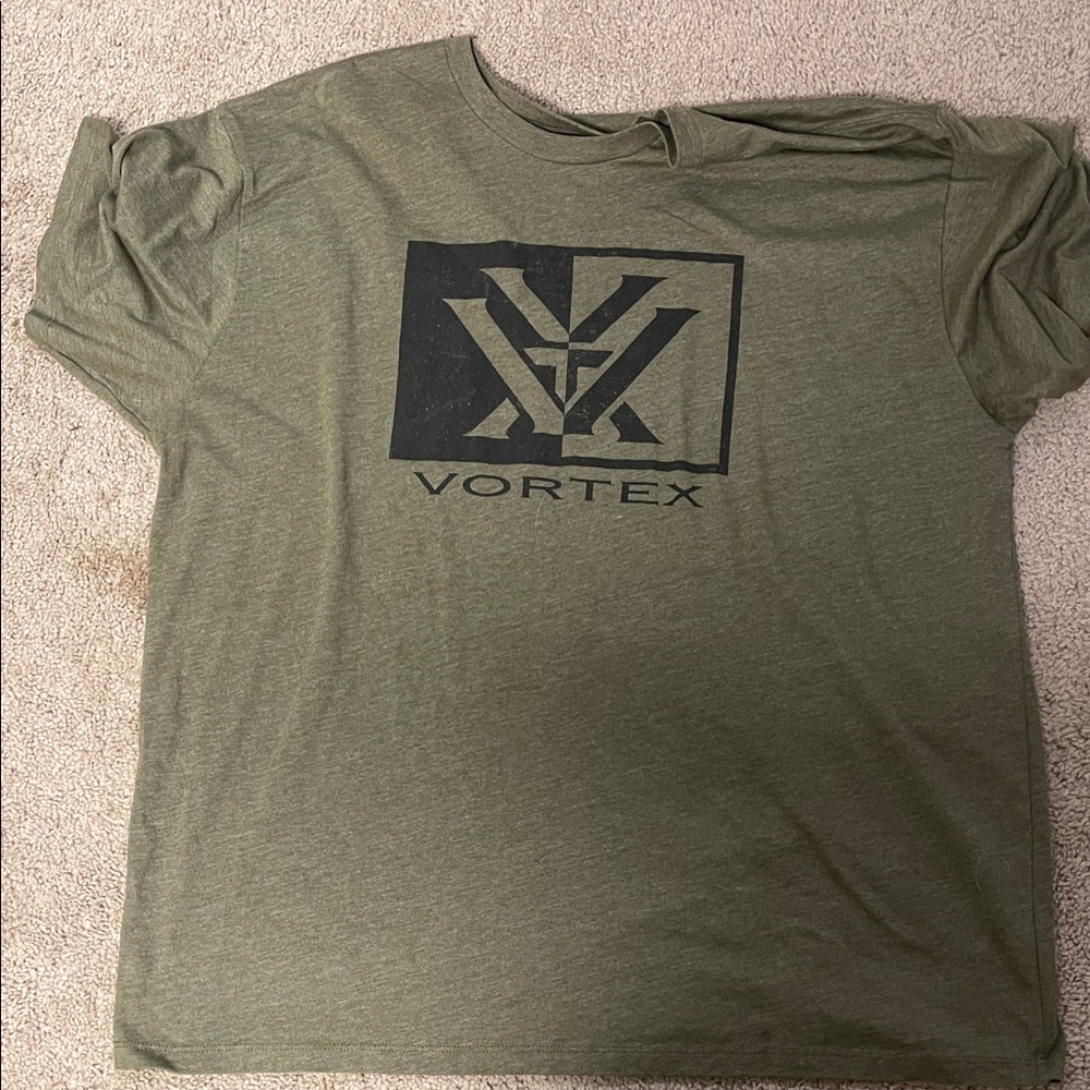 Vortex Olive Green T-Shirt